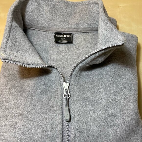 32 Degrees HEAT Full-Zip Fleece Jacket NWOT – Light Gray – Size M - Picture 2 of 5